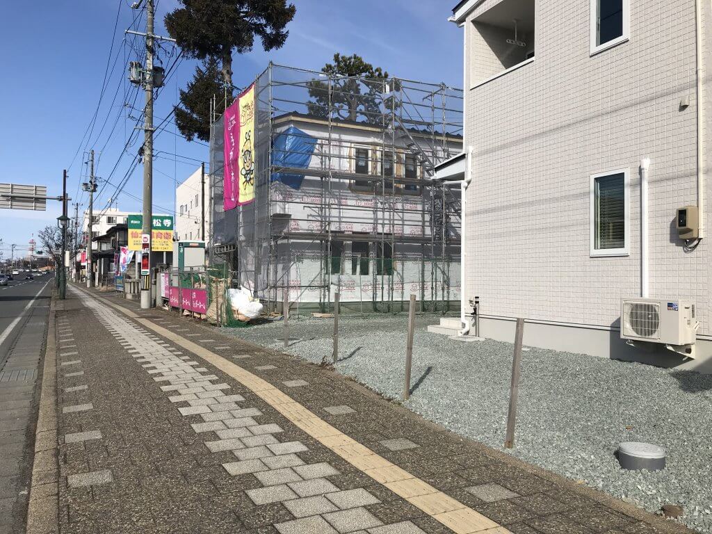 仙北町駅にもほど近く、盛岡中心部にも矢巾方面にもアクセスしやすい立地